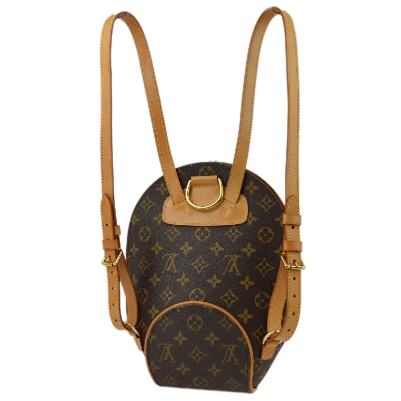 Louis Vuitton handbags with a beaded trim for a touch of glamourLouis Vuitton 1998 Monogram Ellipse Sac A Dos Backpack M51125