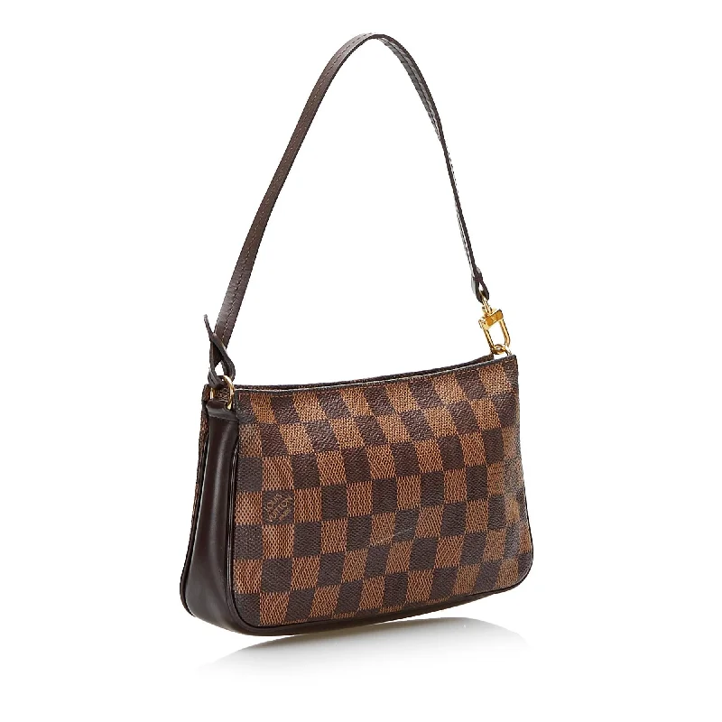 Louis Vuitton Twist bags with a contrast - colored interior for visual interestLouis Vuitton Damier Ebene Navona (37975)