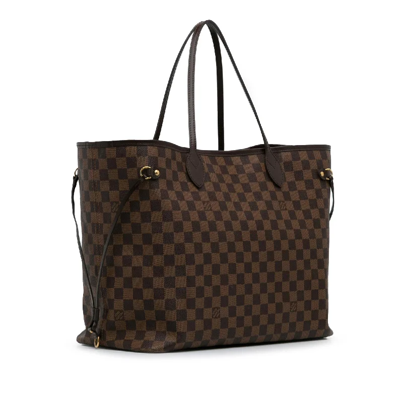 Louis Vuitton backpacks with a padded laptop compartment for travelLouis Vuitton Damier Ebene Neverfull GM (RAqV45)