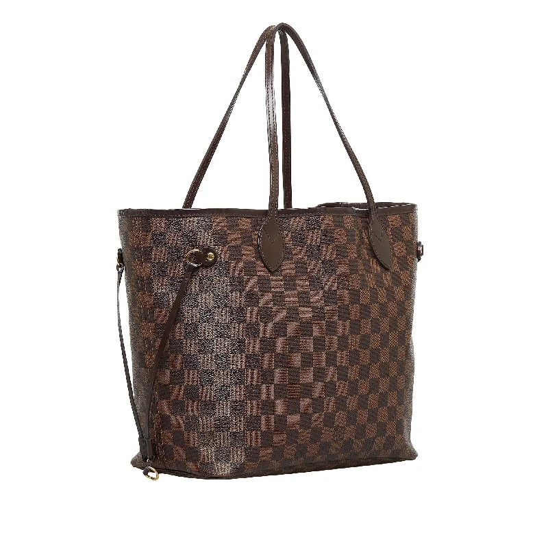 Ladies Louis Vuitton Petite Malle bags with a star - shaped charm for cutenessLouis Vuitton Damier Ebene Neverfull MM (AZZ2mI)