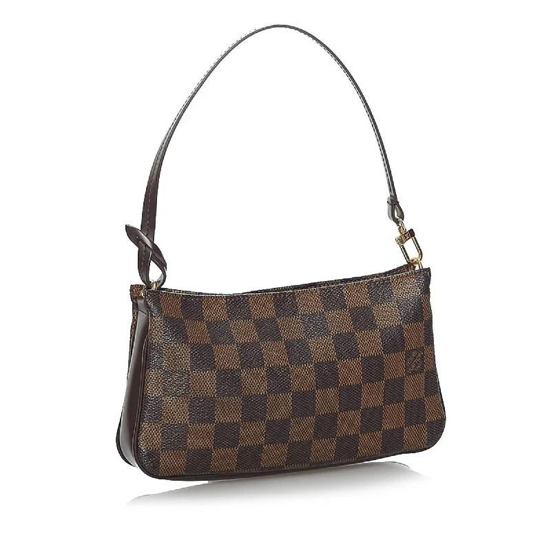 Ladies Louis Vuitton Capucines bags with a detachable shoulder strapLouis Vuitton Damier Ebene Navona (37276)