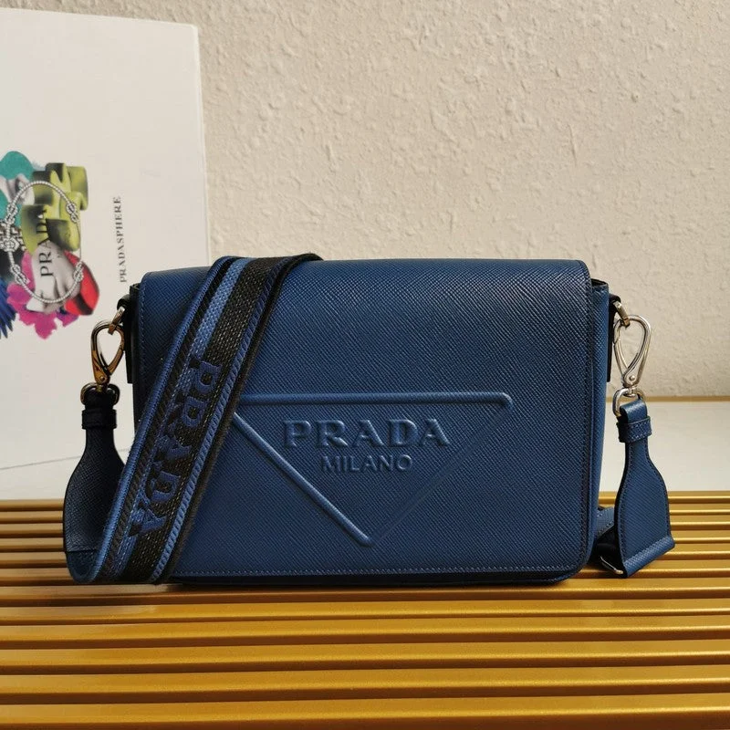 Ladies Prada shoulder bags with a wide - width strap for enhanced comfortWhimsy Finds - Prada Bags - 589