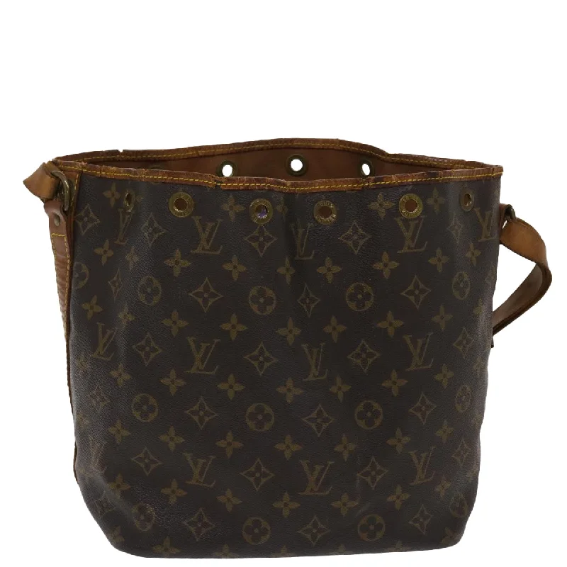 Ladies Louis Vuitton Capucines bags with gold - toned hardwareLouis Vuitton Monogram Petit Noe Shoulder Bag M42226 LV  48305