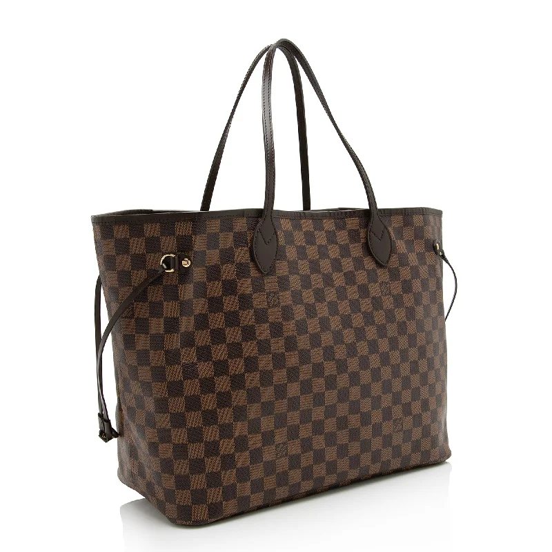 Louis Vuitton Alma bags with a leather - wrapped handle for a luxurious feelLouis Vuitton Damier Ebene Neverfull GM Tote (cIcunT)