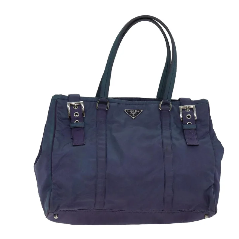 Prada bags with a zippered interior pocket for separating itemsPRADA Tessuto Tote