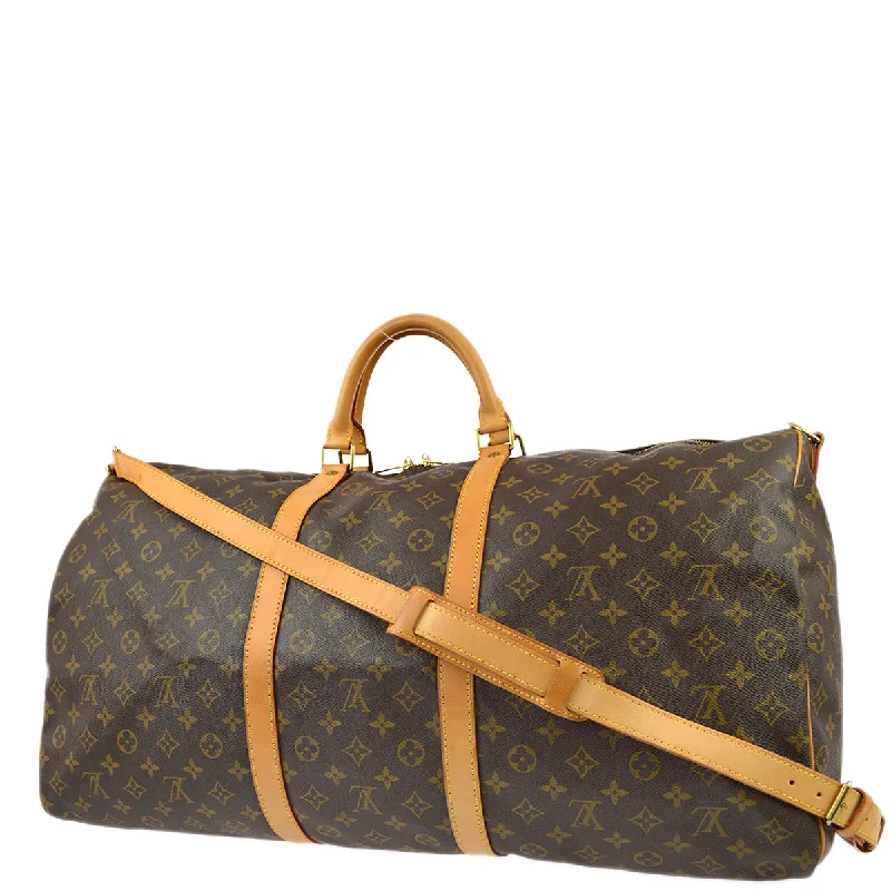 Louis Vuitton Alma bags with a leather - wrapped handle for a luxurious feelLouis Vuitton 1995 Monogram Keepall Bandouliere 60 2way M41412