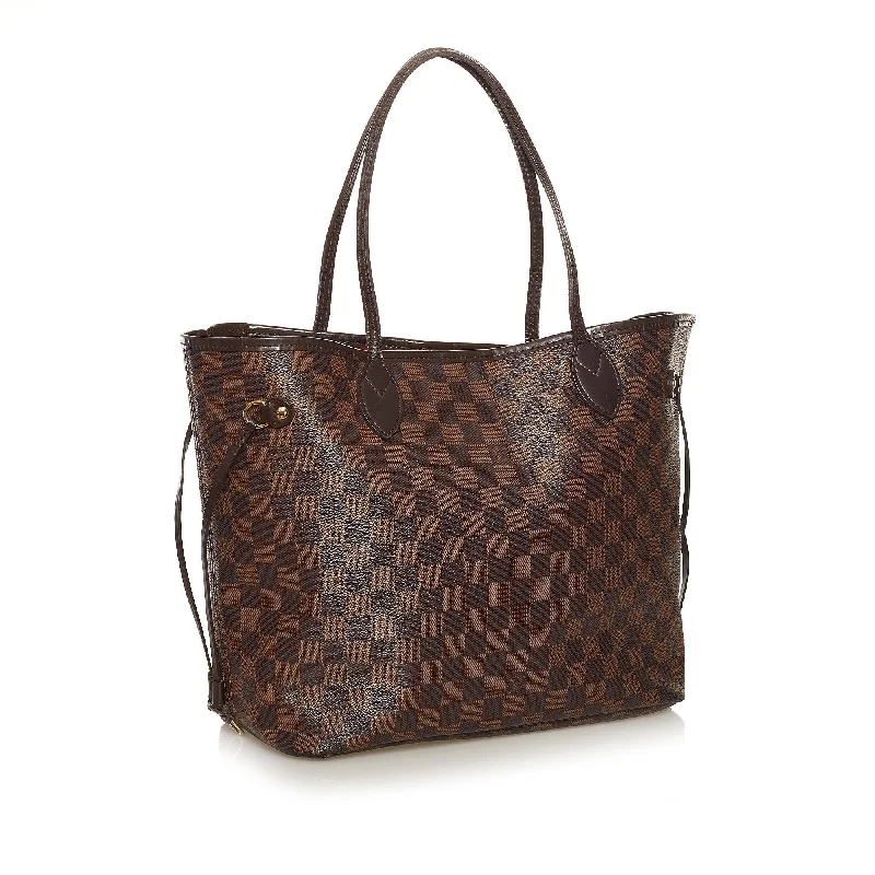 Louis Vuitton Petite Malle bags with a hard - shell structure for uniquenessLouis Vuitton Damier Ebene Neverfull GM 34580)