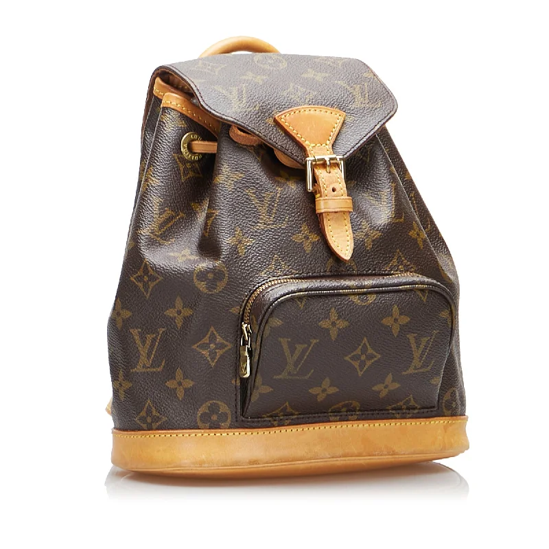 Louis Vuitton crossbody bags with a keychain holder for practicalityLouis Vuitton Montsouris PM Monogram Canvas