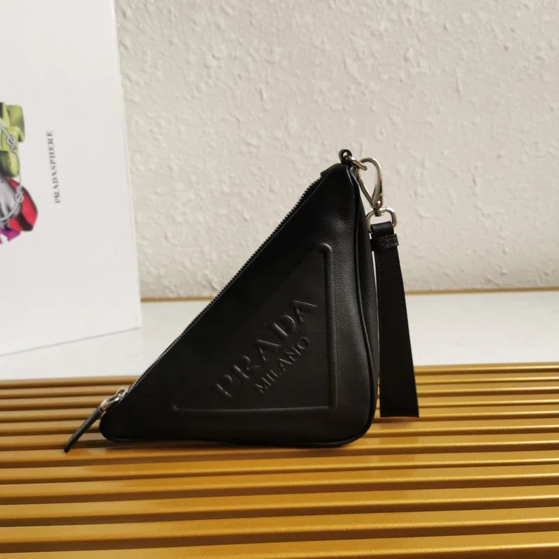 Prada Cahier bags featuring the signature triangular logo plaqueWhimsy Finds - Prada Bags - 639