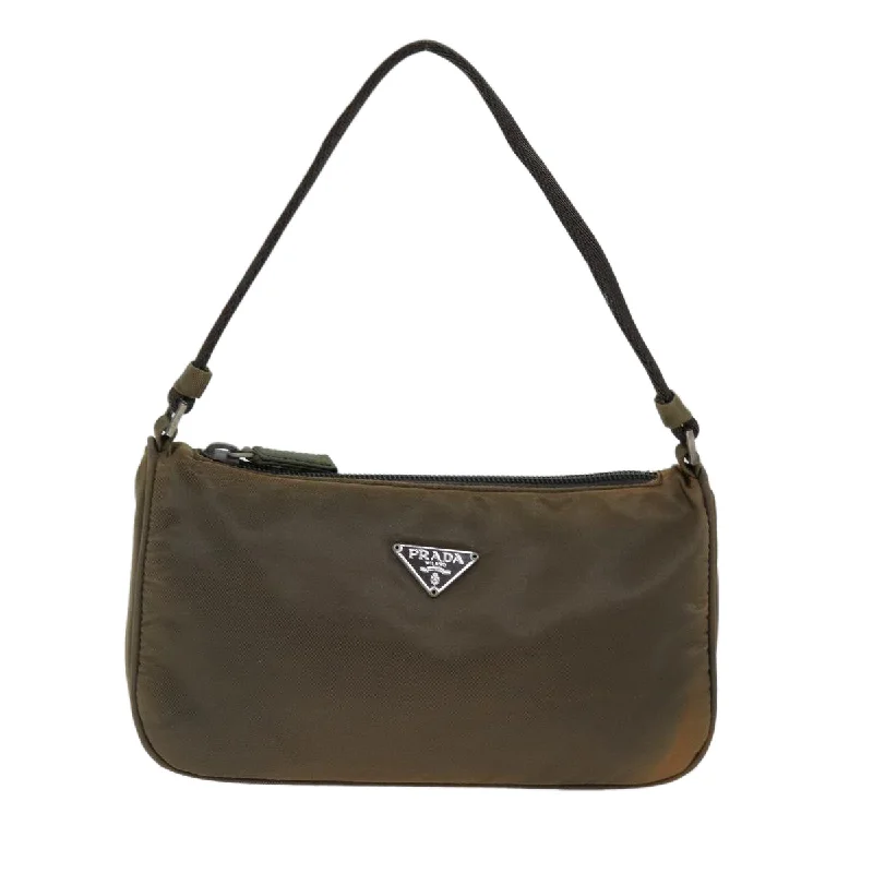 Small - sized Prada Saffiano leather bags for a compact and stylish carryPRADA Tessuto Clutch Bag