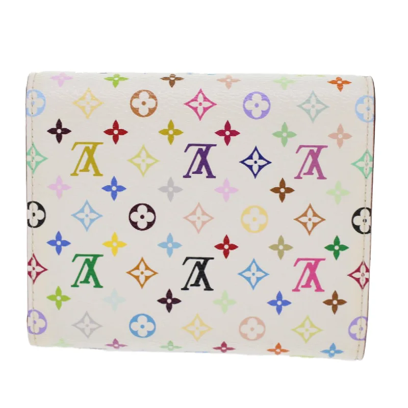 Louis Vuitton backpacks with a padded laptop compartment for travelLOUIS VUITTON Multicolor Portefeuille Koala Bifold Wallet White M58081 LV yk7474