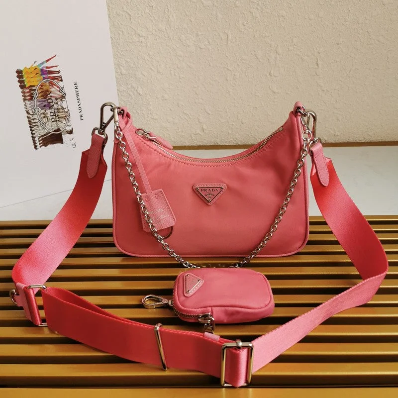 Prada nylon backpacks with a padded laptop compartment for travel and studyWhimsy Finds - Prada Bags - 513