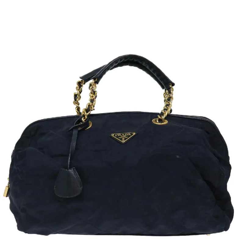 Prada handbags with a beaded trim for a touch of glamour and elegancePRADA Tessuto Handbag