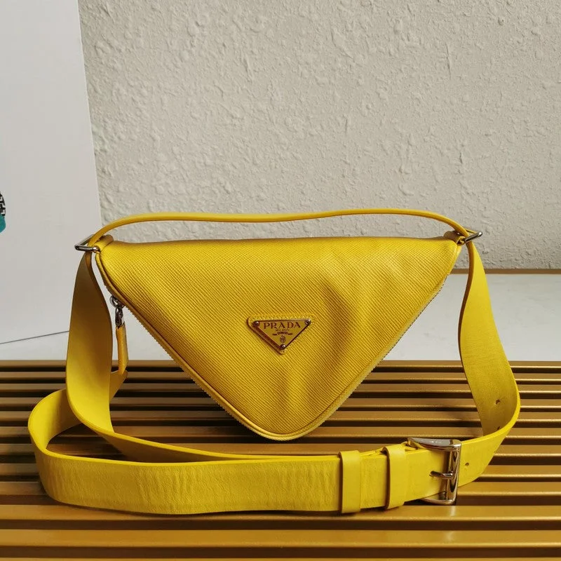 Prada Cahier bags featuring the signature triangular logo plaqueWhimsy Finds - Prada Bags - 611