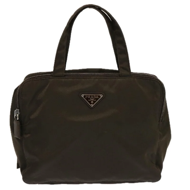 Prada Cahier bags with a detachable shoulder strap for versatile carryingPRADA Tessuto Handbag