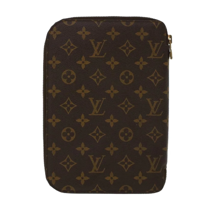 Louis Vuitton crossbody bags with a woven leather strap for textureLouis Vuitton Monogram Passport Case LV Auth 45325