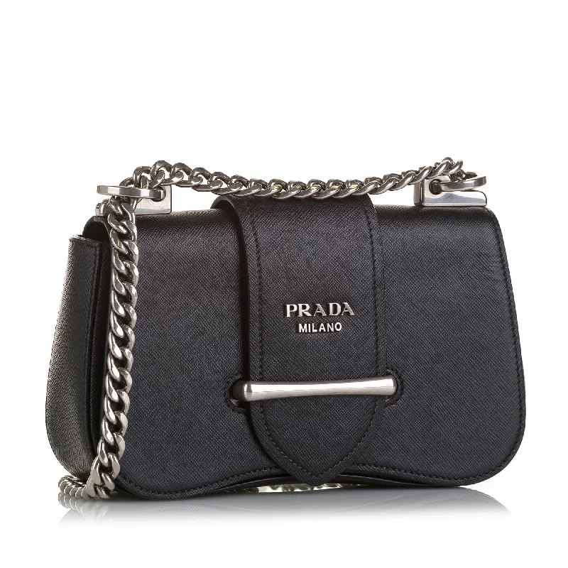 Prada Re - Edizione 2005 bags with a retro - inspired designPrada Medium Saffiano Lux Sidonie ChLejL