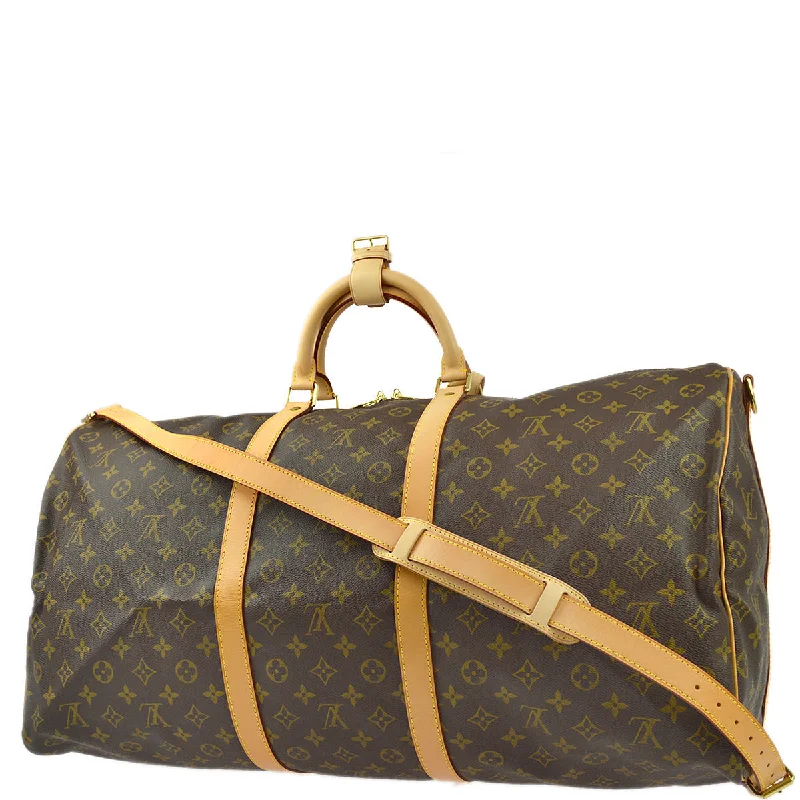 Louis Vuitton Twist bags with a snakeskin - effect panel for a bold lookLouis Vuitton 1998 Monogram Keepall Bandouliere 60 2way Duffle Bag M41412