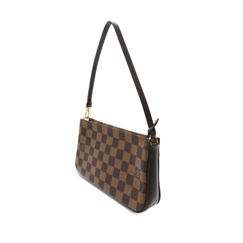 Louis Vuitton handbags with a back - zip pocket for storing valuablesLouis Vuitton Damier Ebene Navona (URy6uR)