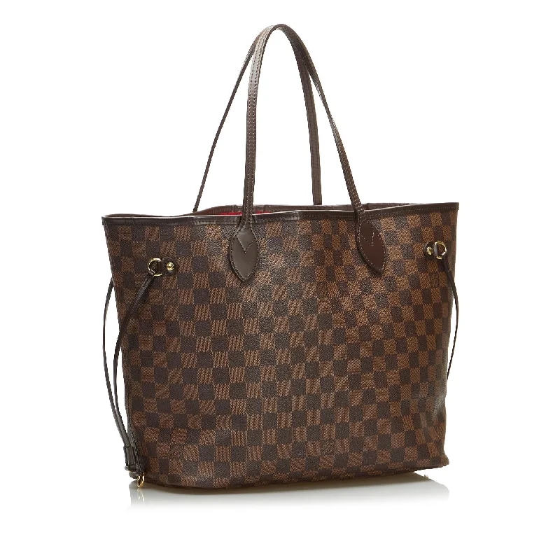 Louis Vuitton Neverfull bags with large capacity for everyday essentialsLouis Vuitton Damier Ebene Neverfull MM (chzDX1)