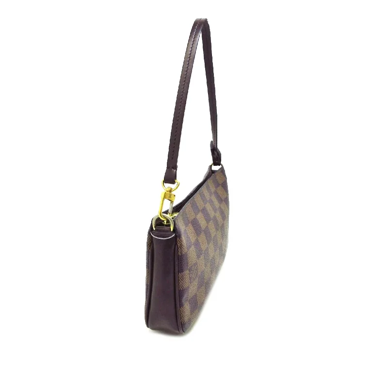 Louis Vuitton handbags with a patent - leather finish for a shiny lookLouis Vuitton Damier Ebene Navona (5uWDlz)