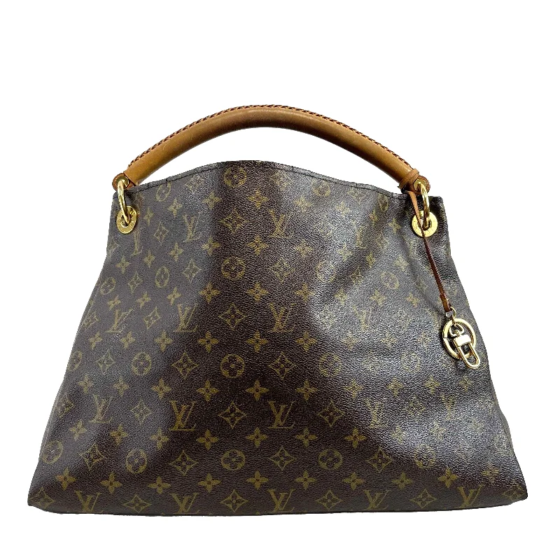 Louis Vuitton Petite Malle bags with a hard - shell structure for uniquenessLOUIS VUITTON - LV Artsy MM - Brown Monogram Shoulder Bag