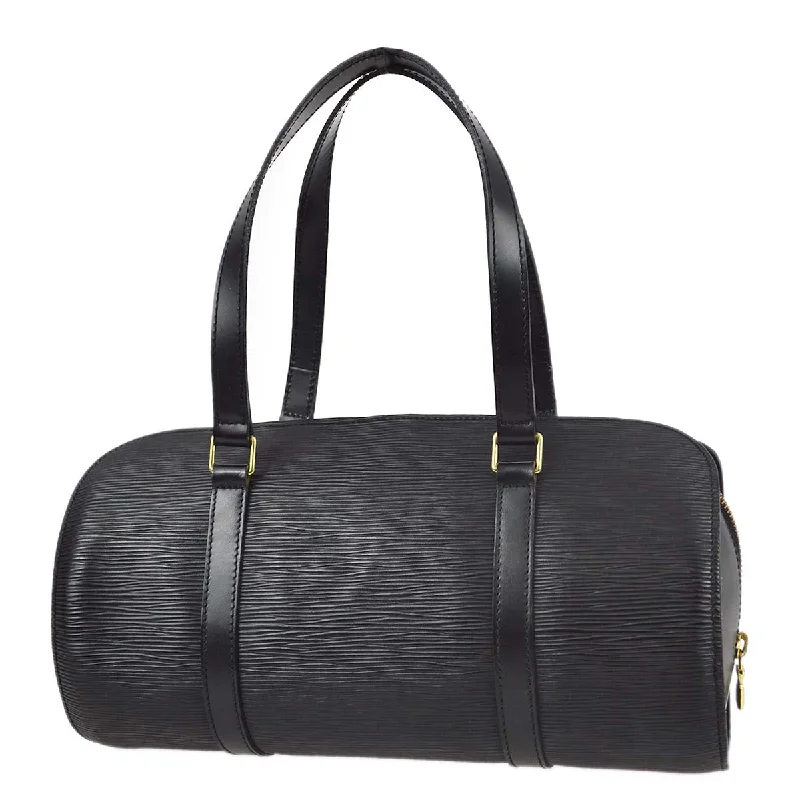 Louis Vuitton Capucines bags with smooth calfskin leather for luxuryLouis Vuitton 1997 Black Epi Soufflot M52862