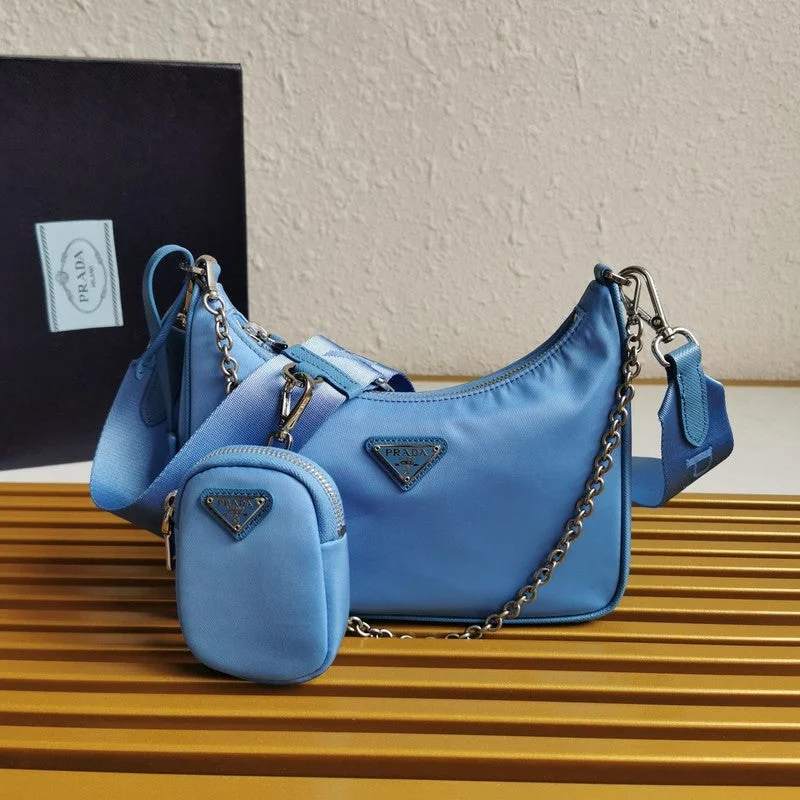 Prada Cleo bags with a crystal - embellished logo for added luxuryWhimsy Finds - Prada Bags - 518