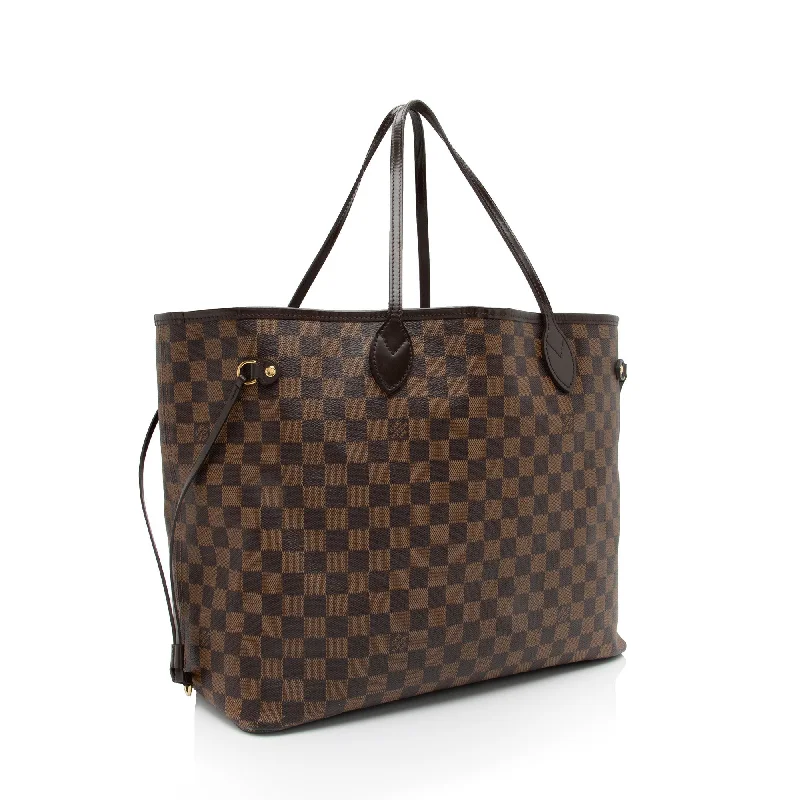 Louis Vuitton Petite Malle bags with a hard - shell structure for uniquenessLouis Vuitton Damier Ebene Neverfull GM Tote (gYHi2q)