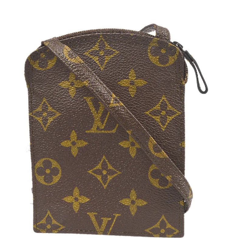 Small - sized Louis Vuitton Pochette Metis bags for a compact carryLouis Vuitton 1988 Monogram Pochette Secret M45484