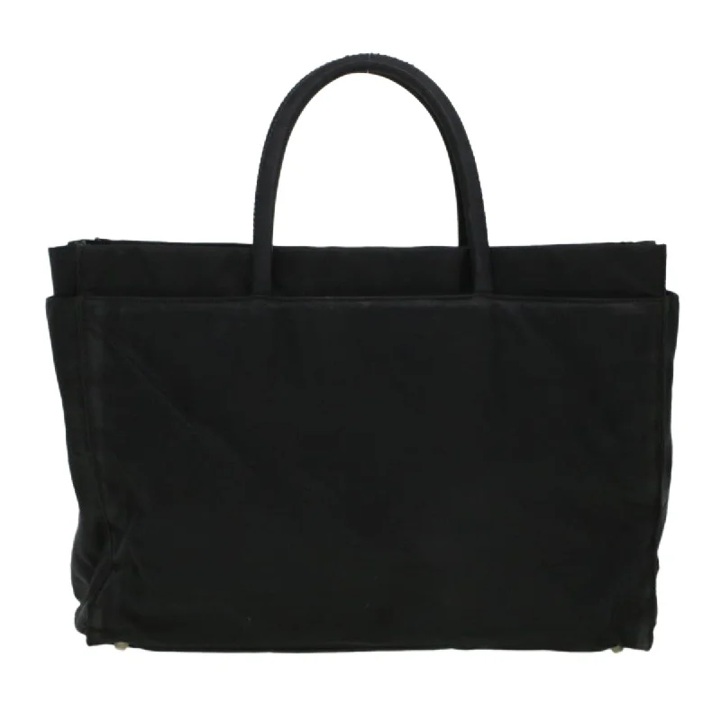 Prada Cahier bags with a leather - wrapped handle for a luxurious feelPrada Tote Bag Nylon Black  ki3022