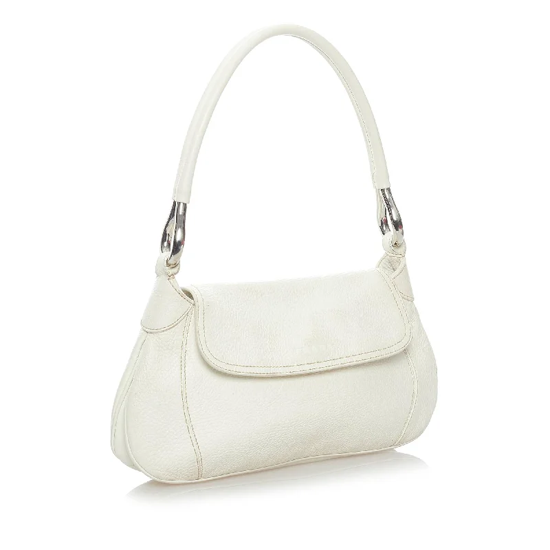 Prada Cahier bags with a detachable shoulder strap for versatile carryingPrada Leather Shoulder Bag 32219