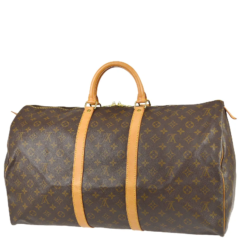 Louis Vuitton Twist bags with a contrast - colored interior for visual interestLouis Vuitton 1994 Keepall 55 Monogram M41424