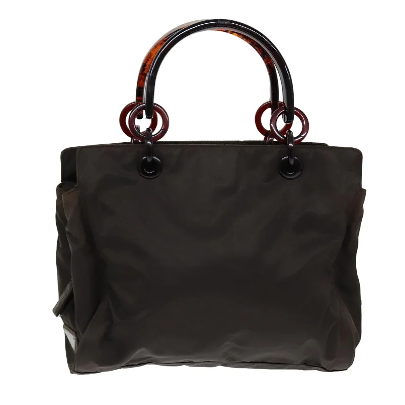 Prada Cahier bags with a detachable shoulder strap for versatile carryingPRADA Tessuto Handbag