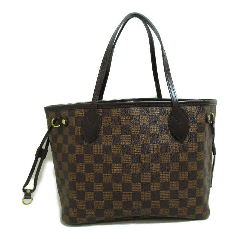 Louis Vuitton Neverfull bags with large capacity for everyday essentialsLouis Vuitton Never full PM Brown Ebene Damier PVC coated canvas N41359