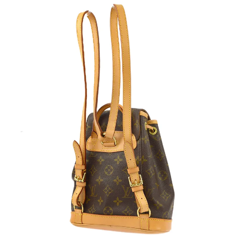 Louis Vuitton Twist bags with a contrast - colored interior for visual interestLouis Vuitton 1997 Monogram Mini Montsouris Backpack Handbag M51137