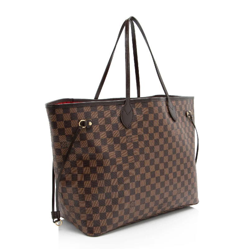 Louis Vuitton backpacks with a sleek, minimalist design for styleLouis Vuitton Damier Ebene Neverfull GM Tote (VfFzrL)