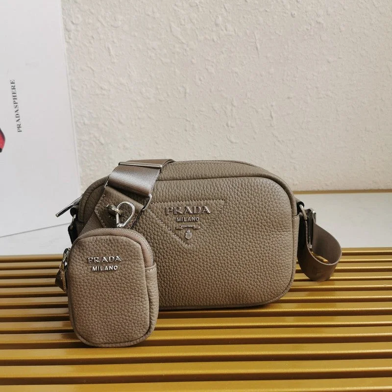 Prada bags with a zip - top closure and multiple interior pockets for organizationWhimsy Finds - Prada Bags - 552