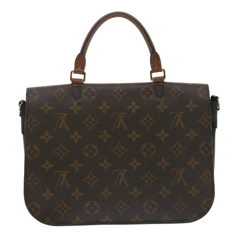 Louis Vuitton bags with a detachable mirror inside for on - the - go touch - upsLOUIS VUITTON Monogram Vozirard PM Hand Bag 2way M44354 LV  bs2466A