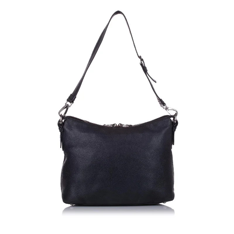 Prada handbags with a patent - leather finish for a shiny and sophisticated appearancePrada Leather Tote Bag 29438