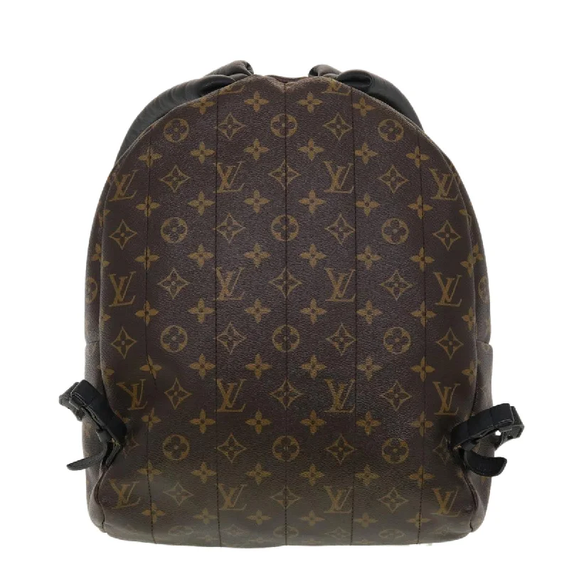 Louis Vuitton tote bags with a water - resistant coating for outdoor useLOUIS VUITTON Monogram Palm Springs MM Backpack M41561 LV Auth 45223