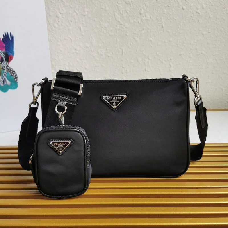 Prada Cahier bags with a leather - wrapped handle for a luxurious feelWhimsy Finds - Prada Bags - 566