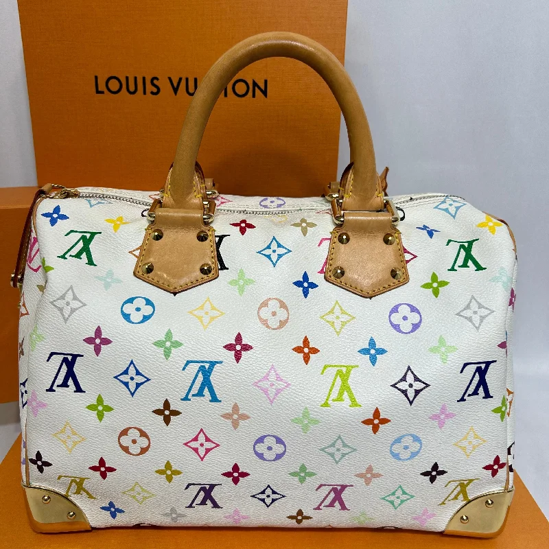 Louis Vuitton bags with a snap - button closure and a decorative charm for styleLouis Vuitton - Sac Speedy Murakami