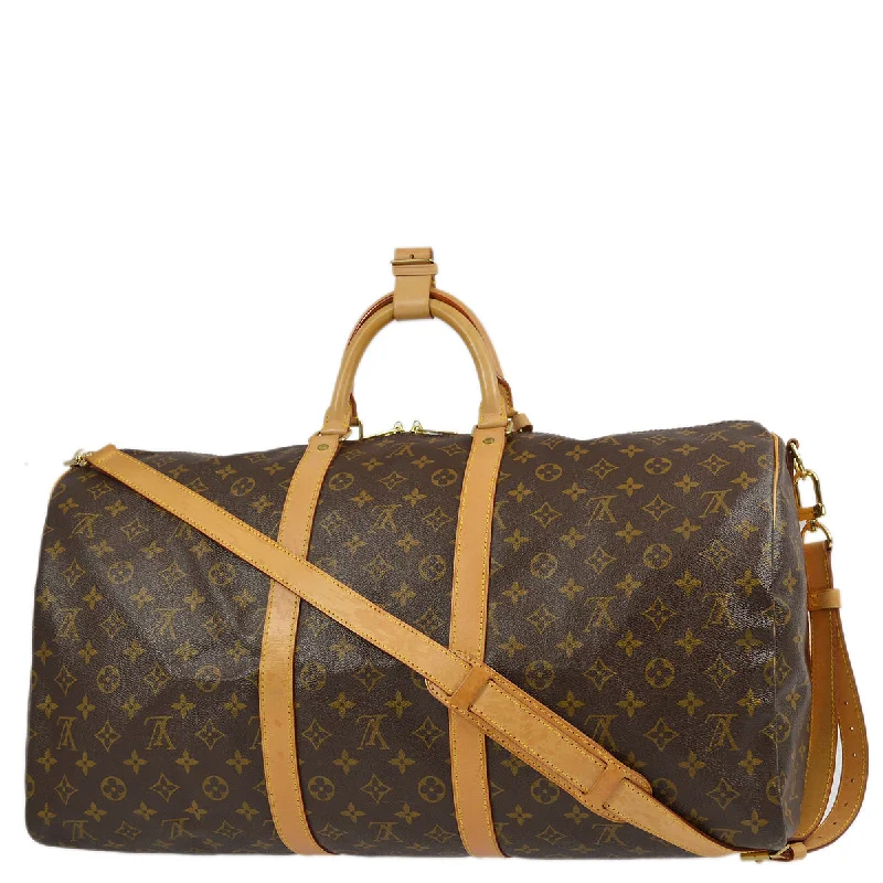 Louis Vuitton backpacks with a multi - pocket organization for functionalityLouis Vuitton 1998 Monogram Keepall Bandouliere 55 Duffle Bag M41414