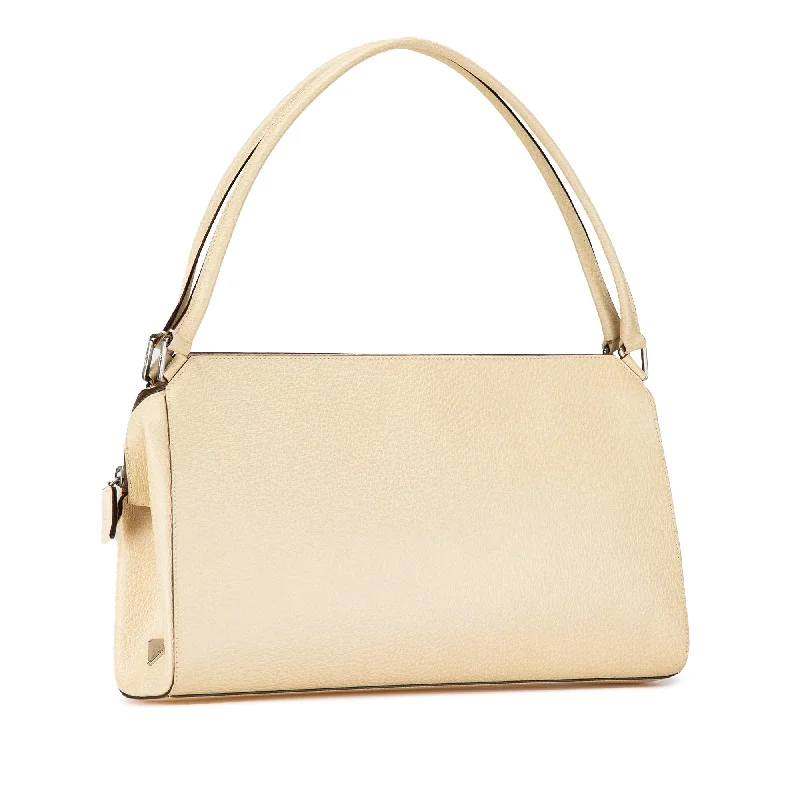 Ladies Prada Galleria bags with gold - toned hardware for a luxurious touchPrada Leather Shoulder Bag Rrs0Ir