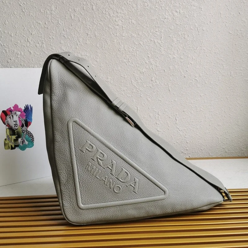 Prada handbags with a metal - framed clasp for durability and styleWhimsy Finds - Prada Bags - 616