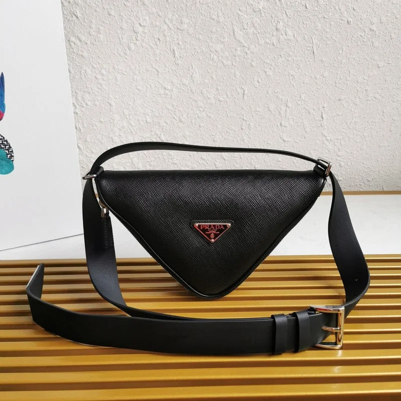 Ladies Prada shoulder bags with a single - handle design for simplicityWhimsy Finds - Prada Bags - 612