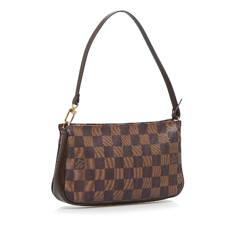 Louis Vuitton backpacks with a padded back panel for comfort during long - wearLouis Vuitton Damier Ebene Navona (dK8BqM)