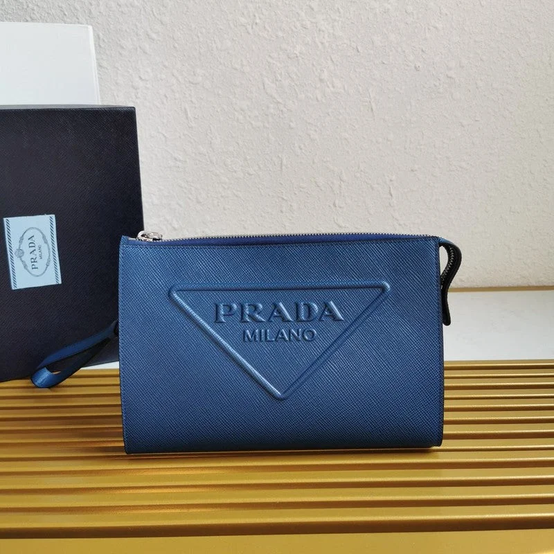 Prada bags with a zip - top closure and multiple interior pockets for organizationWhimsy Finds - Prada Bags - 621