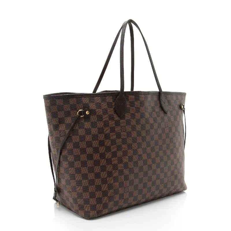 Ladies Louis Vuitton Capucines bags with gold - toned hardwareLouis Vuitton Damier Ebene Neverfull GM Tote (IYh18q)